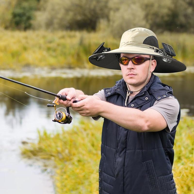 đ 50K+ SOLD! â Almost Gone-âĄ2025 New Ultralight Solar Fan Sun Hat â Lighter Than a Baseball!âŸ