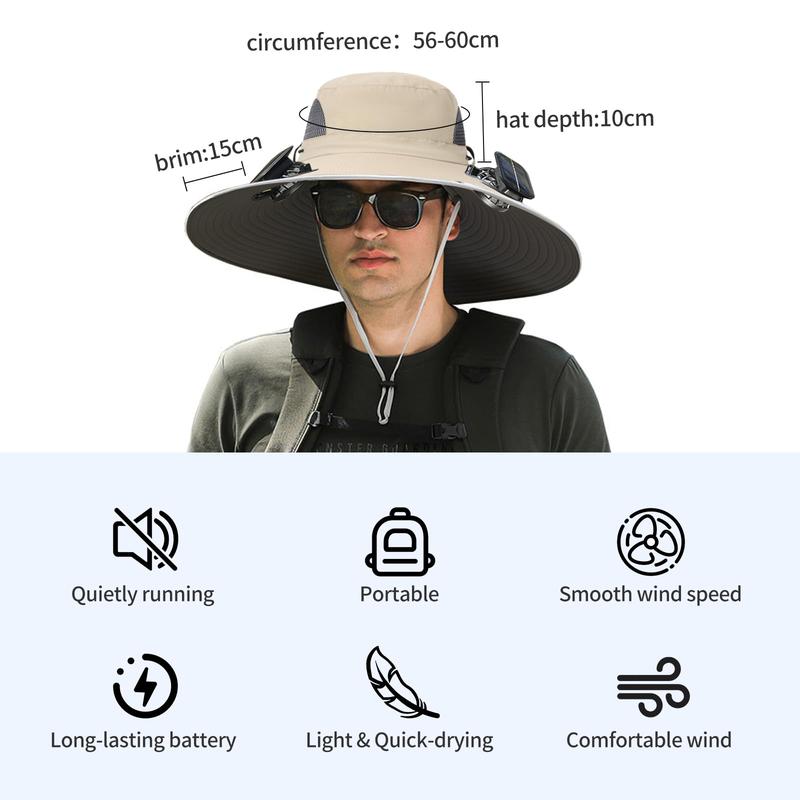 đ 50K+ SOLD! â Almost Gone-âĄ2025 New Ultralight Solar Fan Sun Hat â Lighter Than a Baseball!âŸ