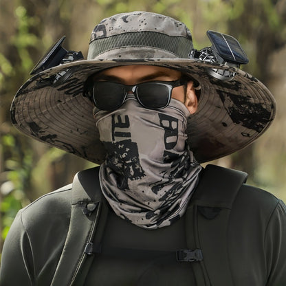 🏆 50K+ SOLD! – Almost Gone-⚡2025 New Ultralight Solar Fan Sun Hat – Lighter Than a Baseball!⚾