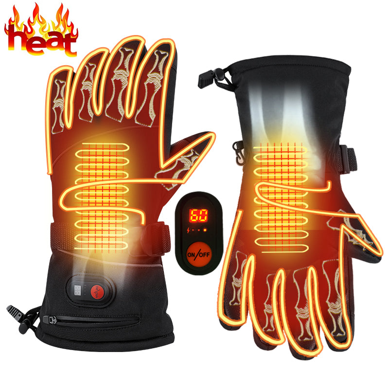 Heated Gloves With Battery Pack