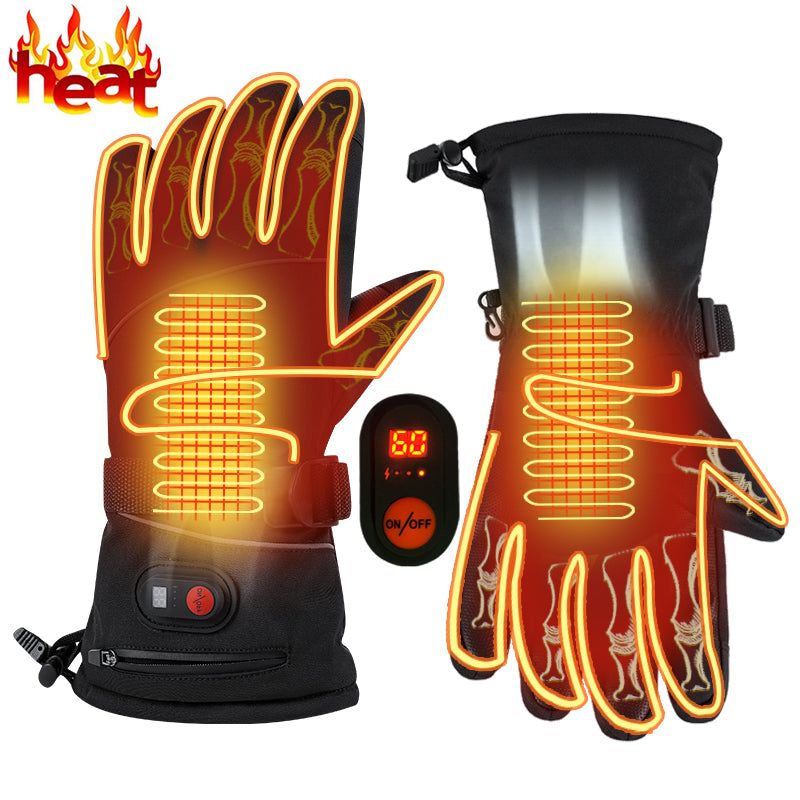 Heated Gloves With Battery Pack