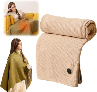 🎄LAST DAY 49% OFF🔥 Portable Heated Blanket Shawl